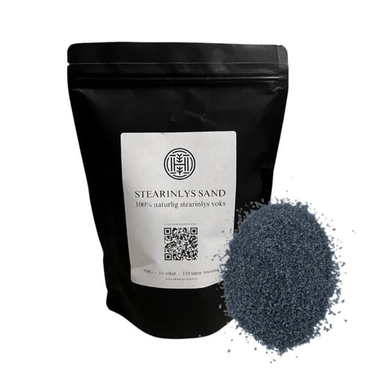 500g 1 pose stearinlys sand SPACE GREY